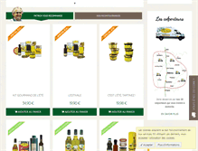 Tablet Screenshot of huilerie-richard.com